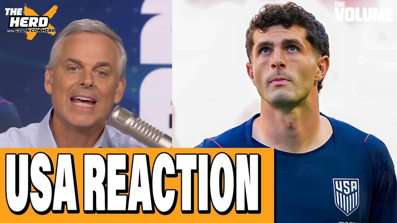 USA-Belgium REACTION: Pulisic DISAPPOINTS + Successful World Cup for USA? | Colin Cowherd: THE HERD