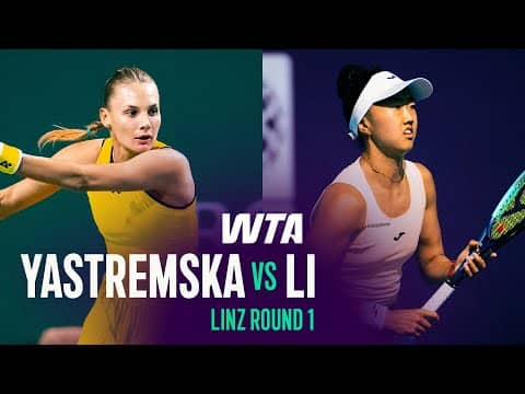 Dayana Yastremska vs. Ann Li | 2026 Linz Round 1 | WTA Match Highlights