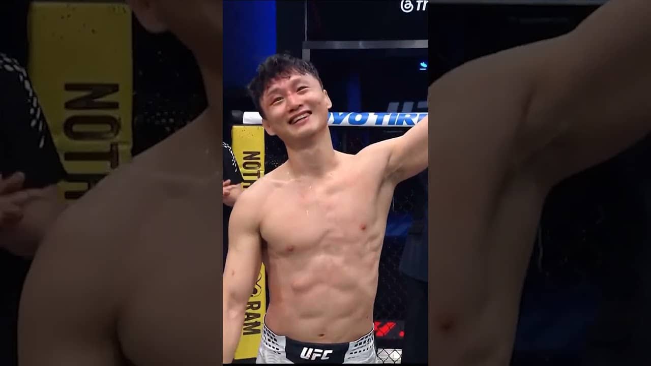 승자는 바로 '코리안 슈퍼보이' 최두호👏👏 #UFCVegas117