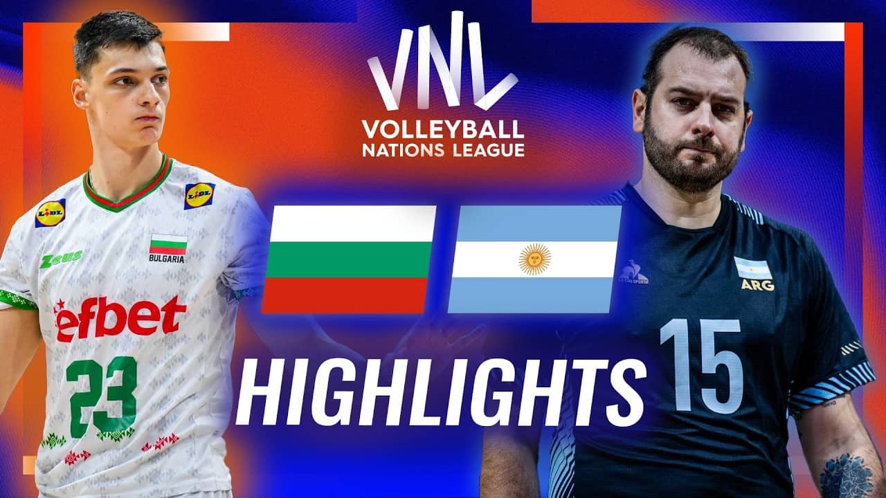 Bulgaria 🇧🇬 vs. Argentina 🇦🇷  - Highlights | Week 1 | Men's VNL 2026