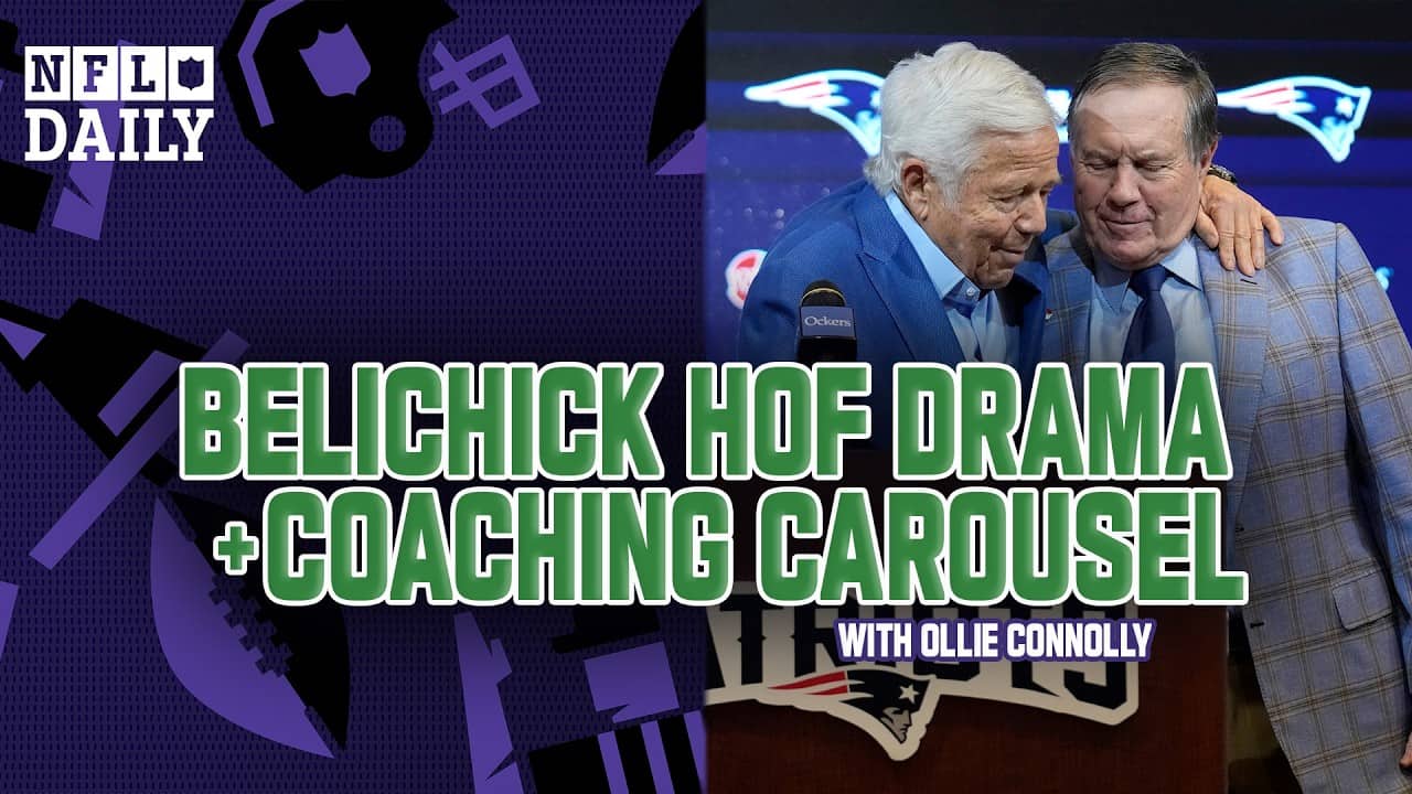 Belichick HOF drama, Monken to Cleveland and More Coaching Carousel Updates