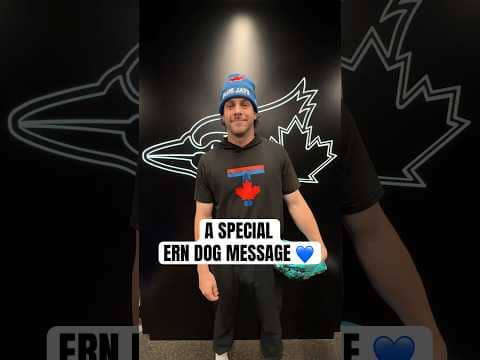 A special message from our All-Star Starter, Ernie Clement 🐶⭐️ #MLB #Toronto #BlueJays