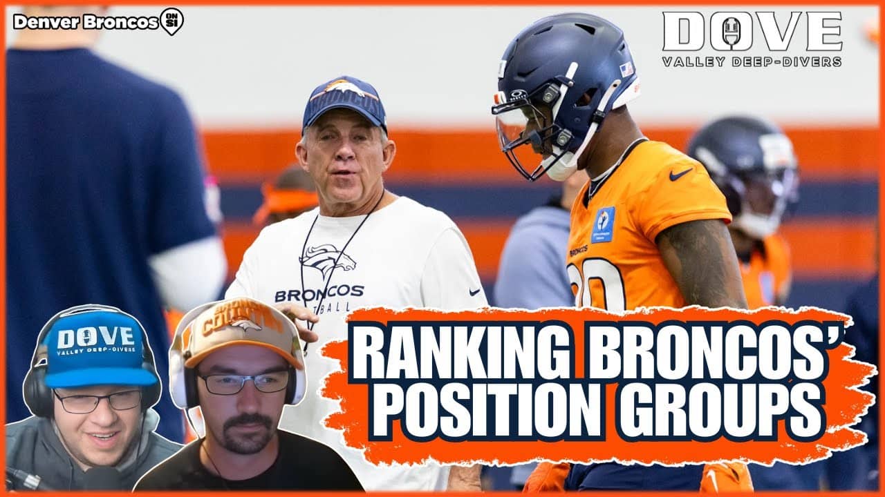 Ranking Broncos' Position Groups Entering Training Camp | Dove Valley Deep-Divers