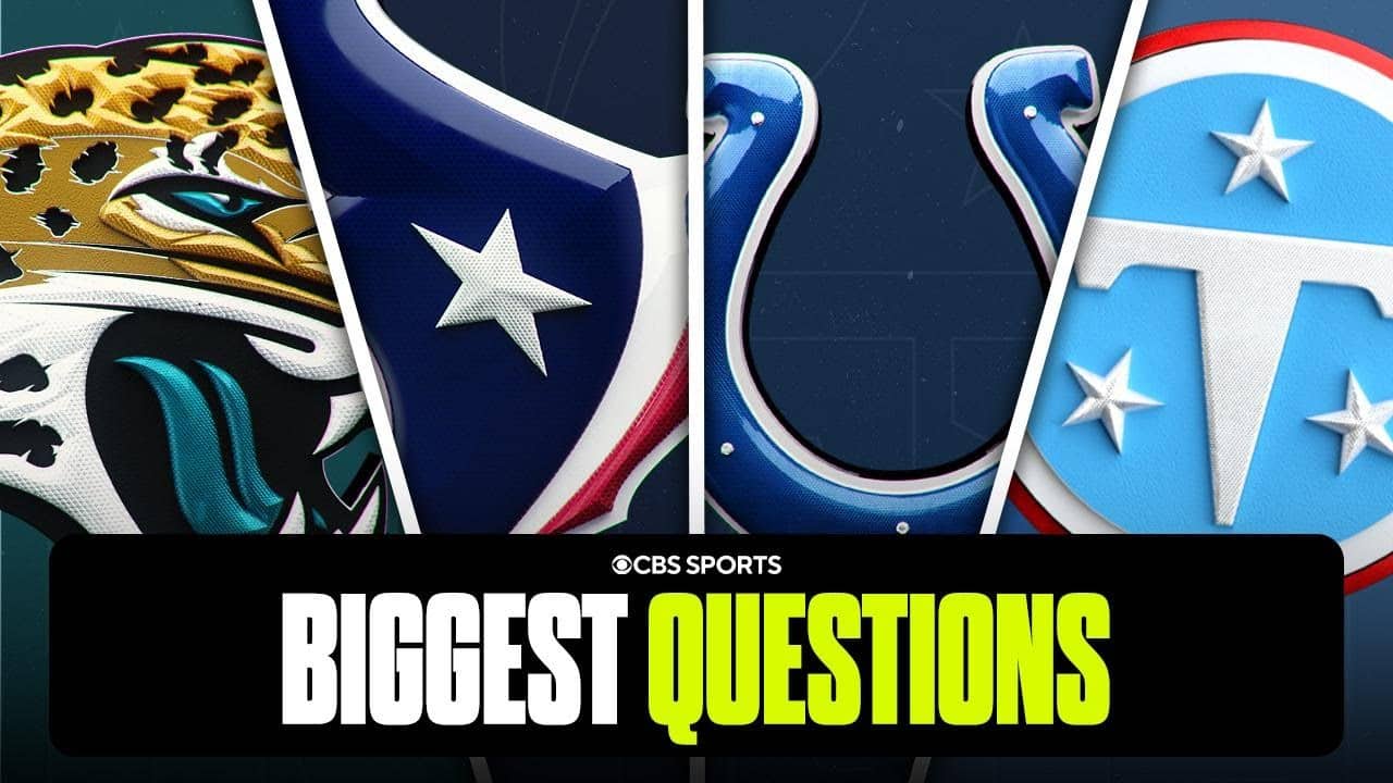 Biggest questions for each team in AFC South ahead of 2026 season 🤔