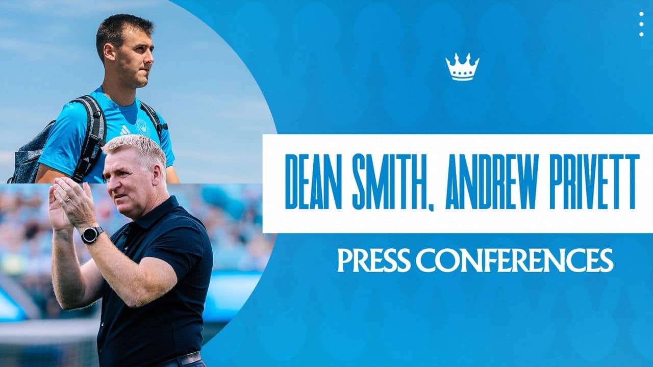 On the Road Again | Dean Smith, Andrew Privett Pre-Match Press Conferences