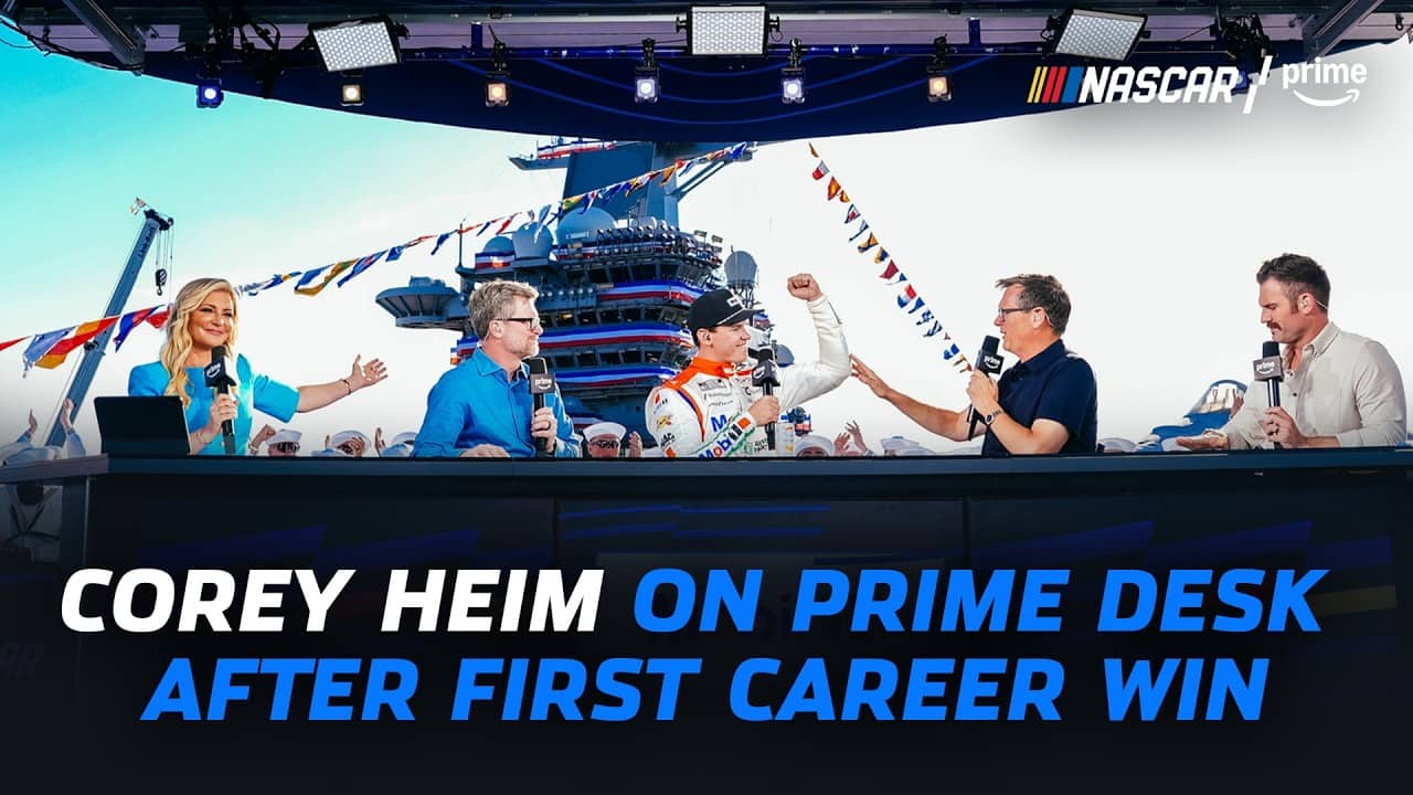 Corey Heim Recaps a WILD First Career Win | NASCAR on Prime