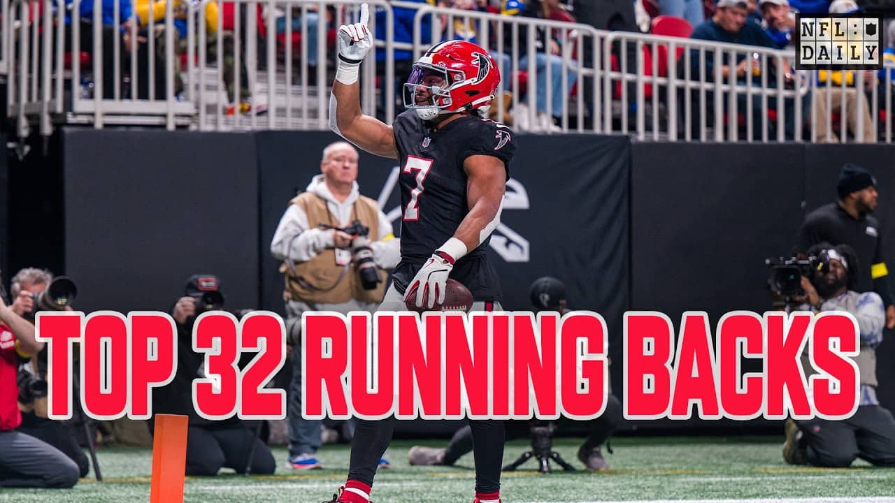 NFL Daily 32: Ranking the Best 2026 Running Backs