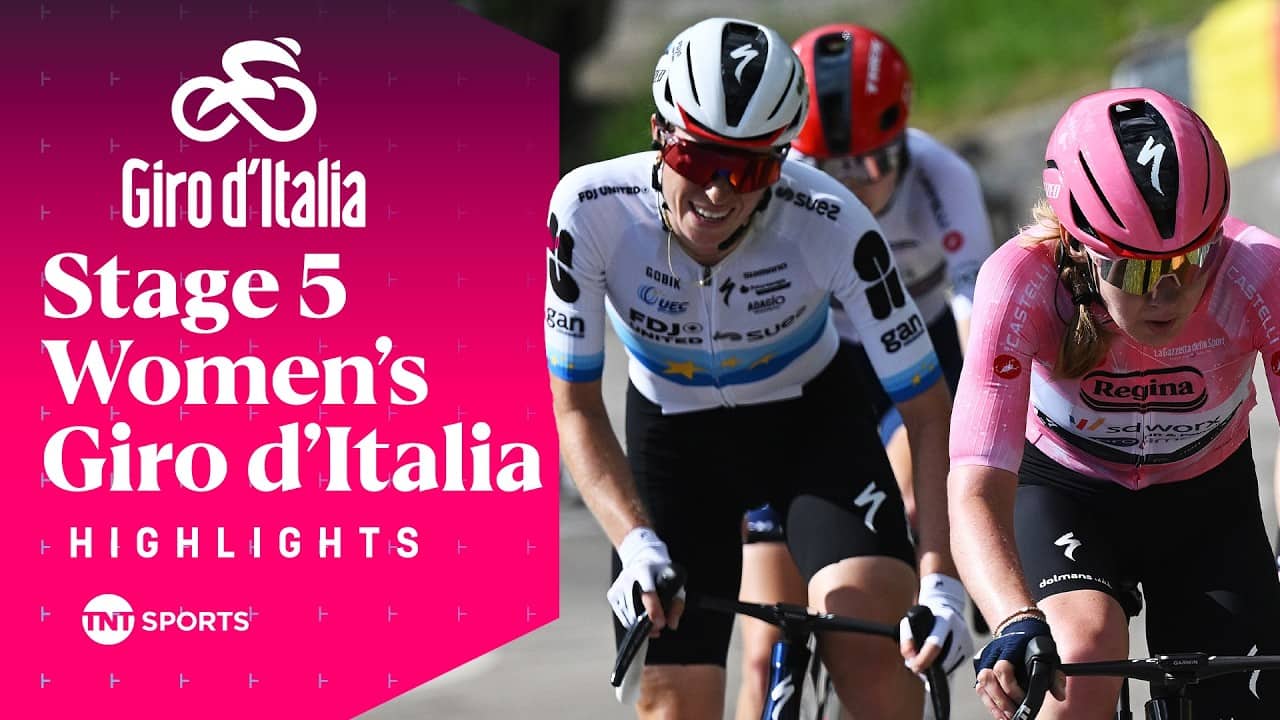 EXPLOSIVE ATTACK! 😮‍💨 | 2026 Giro d'Italia Women Stage 5 Race Highlights | TNT Sports Cycling