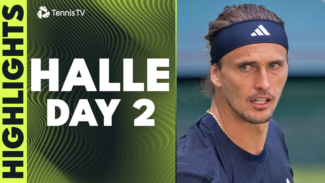 Zverev Kicks Off Grass Szn 🌱, Fonseca, Bublik, Hurkacz Feature | Halle 2026 Highlights Day 2