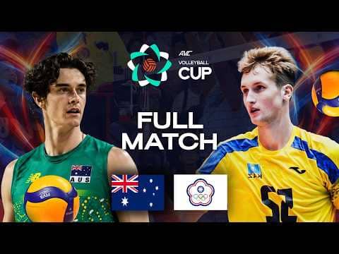 Australia vs. Chinese Taipei - Pool Play | AVC Men's Cup 2026