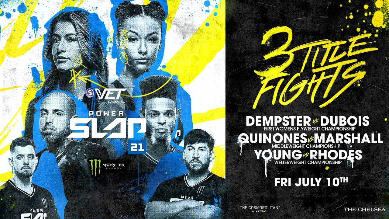 Power Slap 21: Dempster vs Dubois Prelims | July 10th