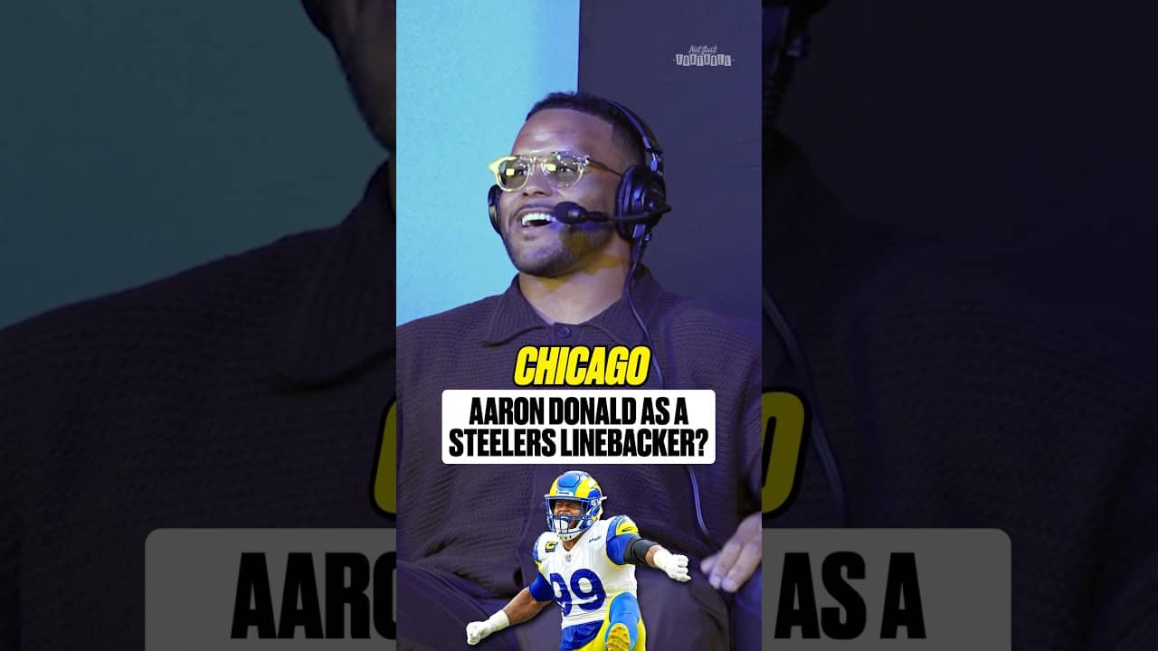 Aaron Donald as a linebacker would be wild 🤯 #steelers #rams