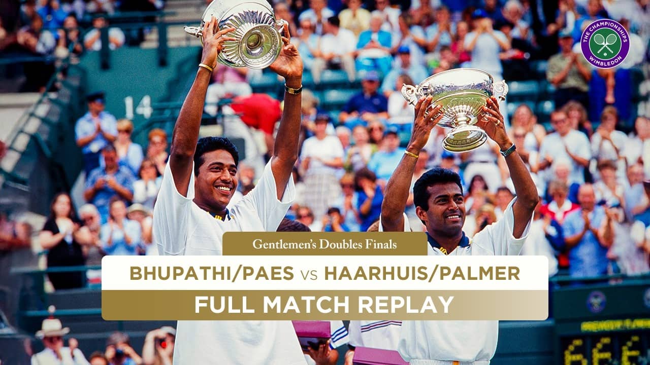 Mahesh Bhupathi/Leander Paes vs Paul Haarhuis and Jared Palmer | Wimbledon 1999 | Full Match