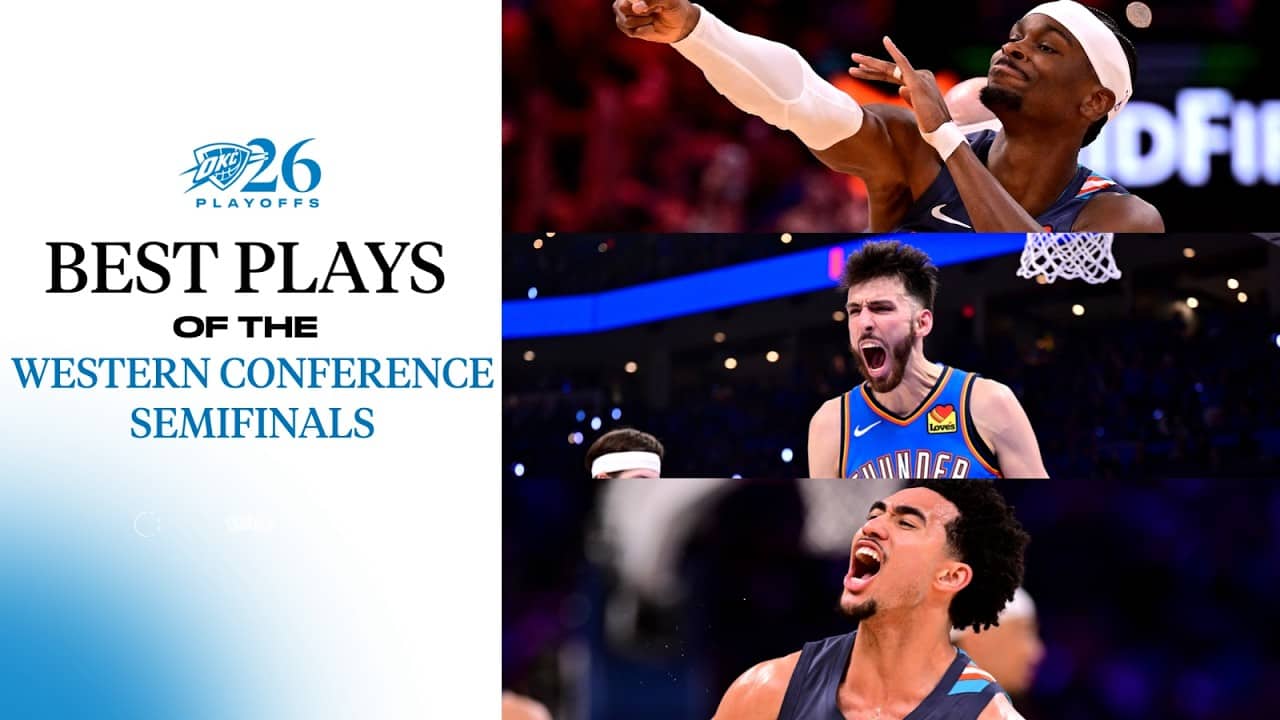 1 Hour of the Best Plays from Western Conference semifinals ⚡️ | OKC Thunder | NBA Playoffs