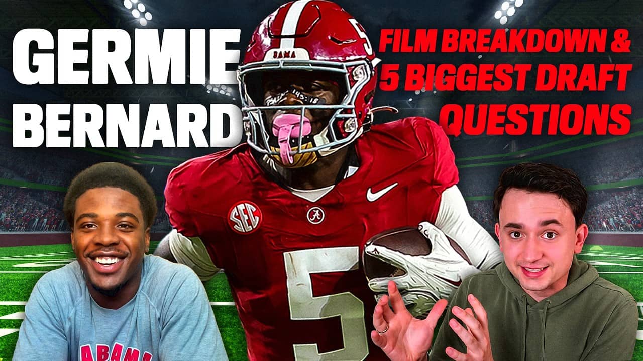Answering the BIGGEST NFL draft questions + Germie Bernard joins the film study | NFL on ESPN