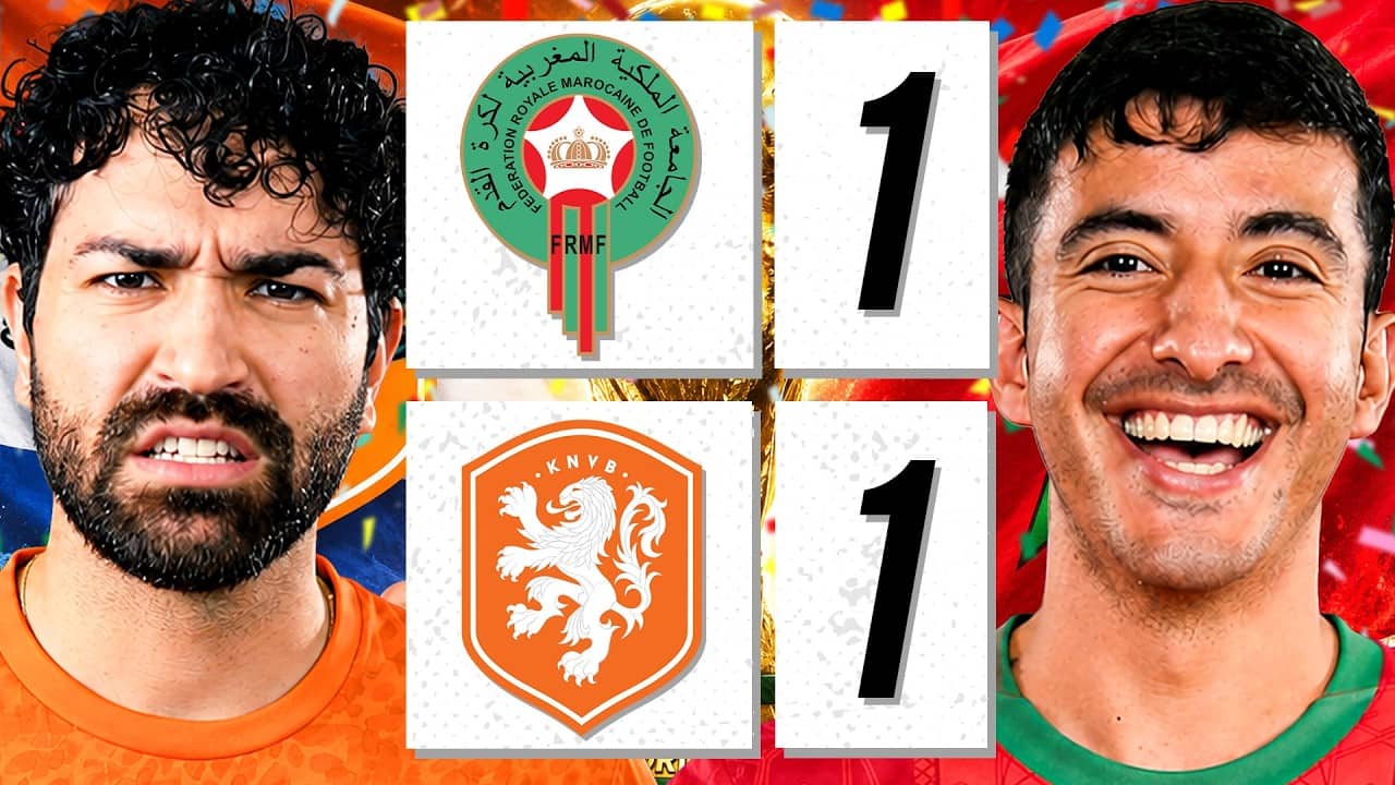 MOROCCO WINS ON PENALTIES! 👏 MOROCCO 1-1 NETHERLANDS (3-2) (REACTION)