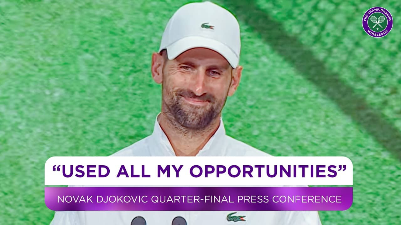 Novak Djokovic on his five-hour epic | Quarter-Finals Press Conference | Wimbledon 2026