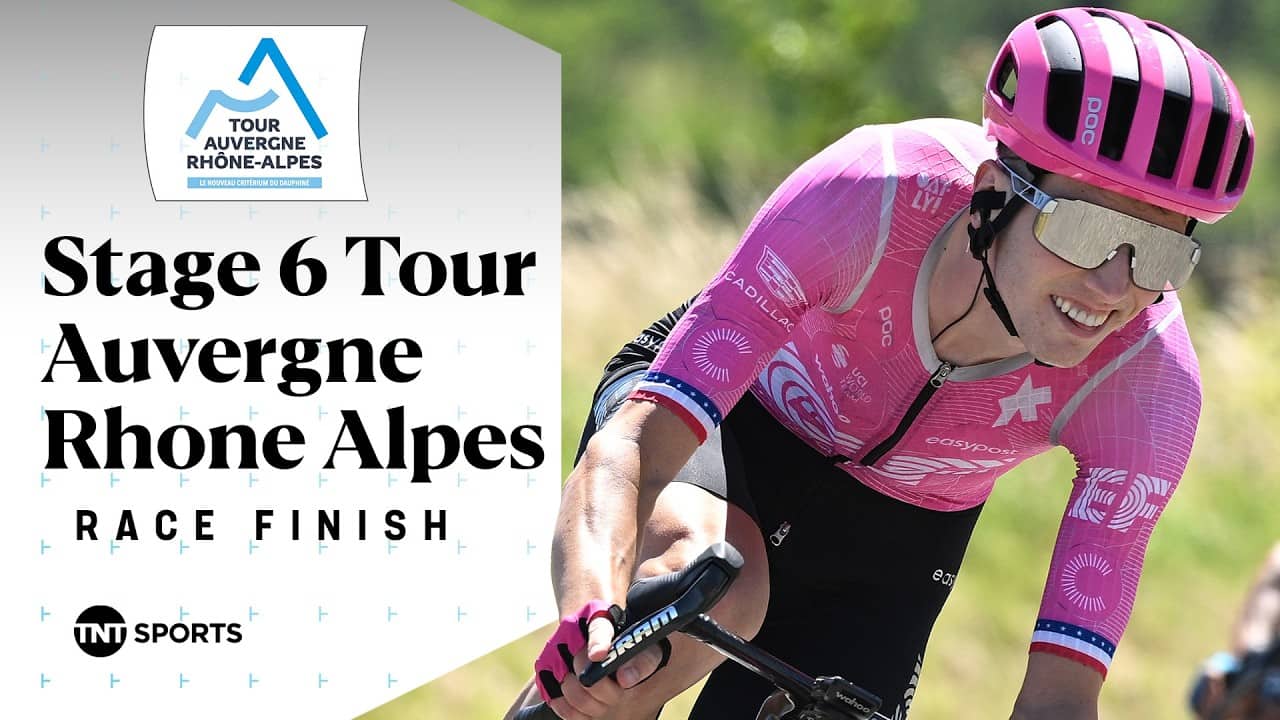 NECK AND NECK! 🍿 | 2026 Stage 6 Tour Auvergne Rhone Alpes Final KM's | TNT Sports Cycling