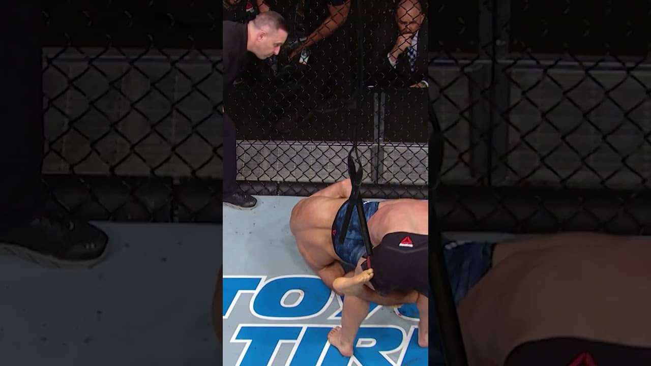 Dariush submits Dober! #ufcperth