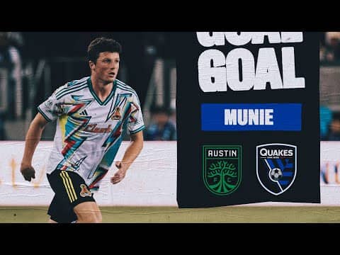 GOAL: Daniel Munie sneaks it past the keeper vs. Austin FC | August 30, 2025