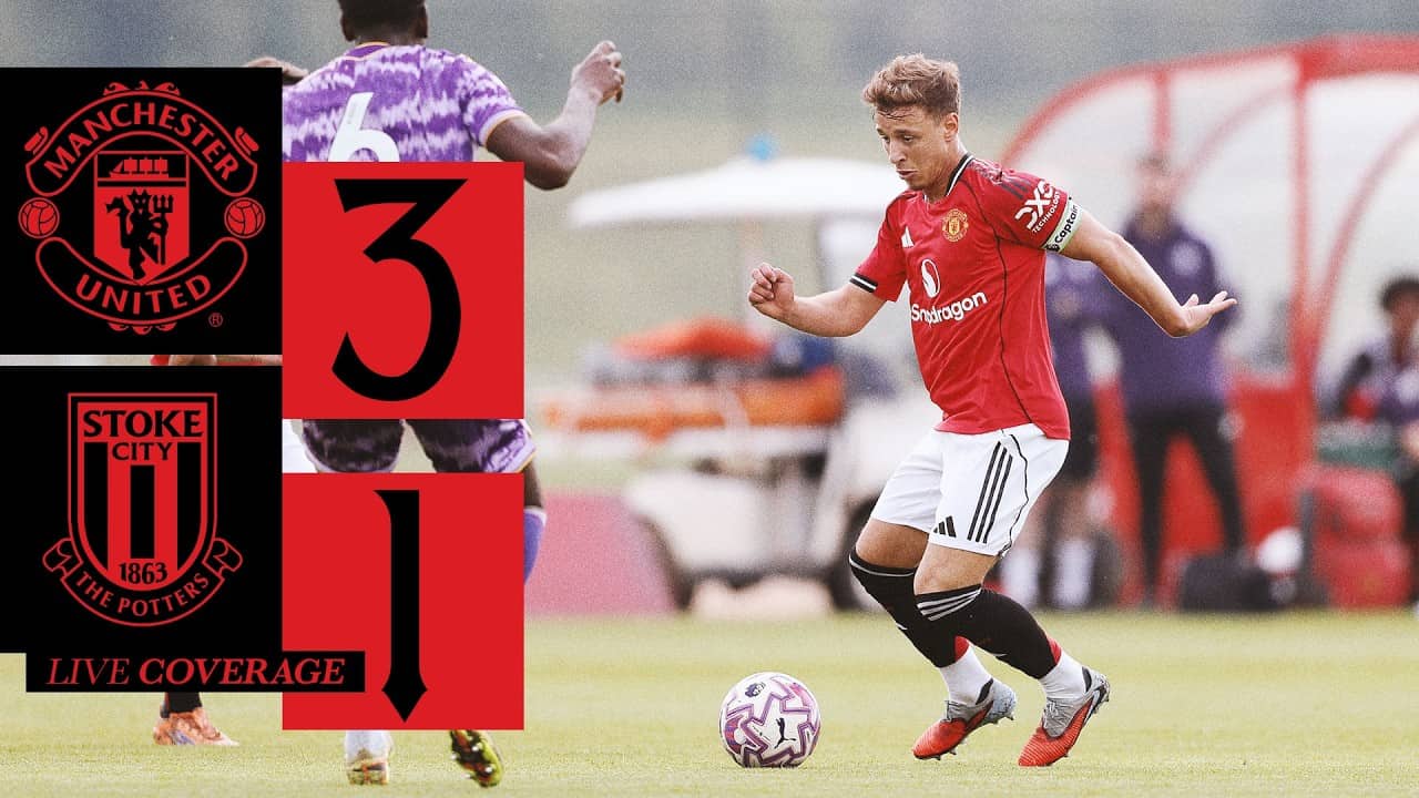 Man Utd U18s v Stoke City U18s | U18 Premier League | FULL MATCH COVERAGE