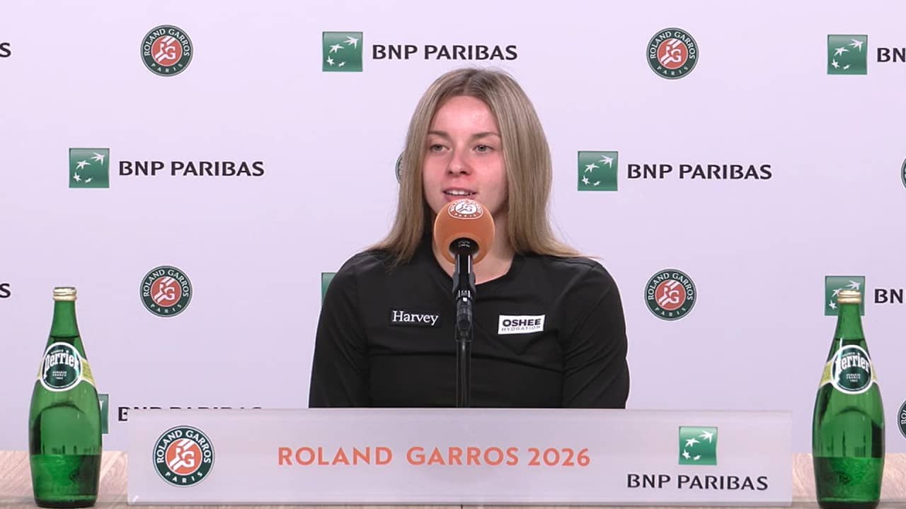 Roland-Garros 2026 - Maja Chwalińska po finale: „Przez trzy tygodnie nie mogłam jeść”