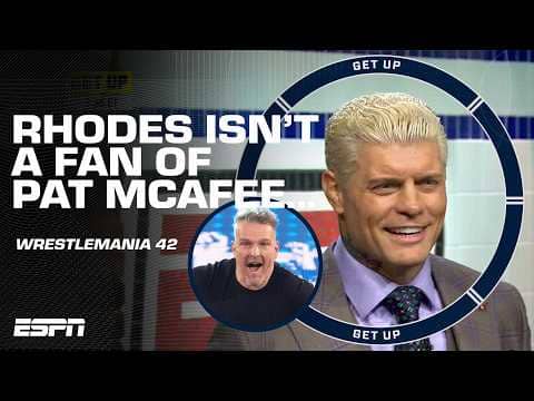 WWE SUPERSTAR WORD ASSOCIATION 🔥 Cody Rhodes previews WrestleMania 42 🍿 | Get Up