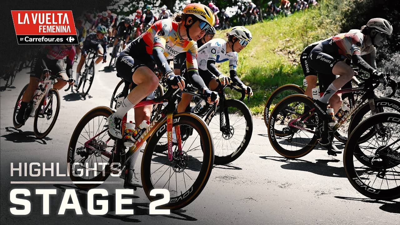 La Vuelta Femenina 2026, Stage 2 | EXTENDED HIGHLIGHTS | Cycling on NBC Sports