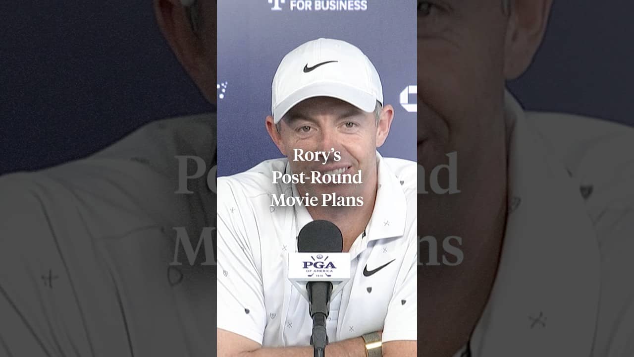 Rory’s plans after his Saturday 66? Finishing up The Dark Knight 🦇