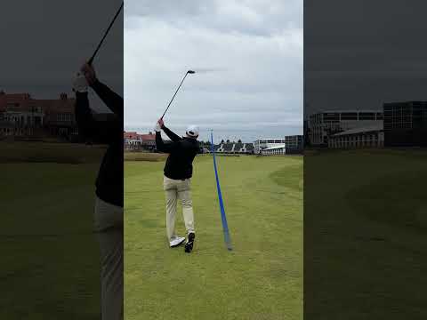 That low cut will play all day in Scotland. #TeamTaylorMade