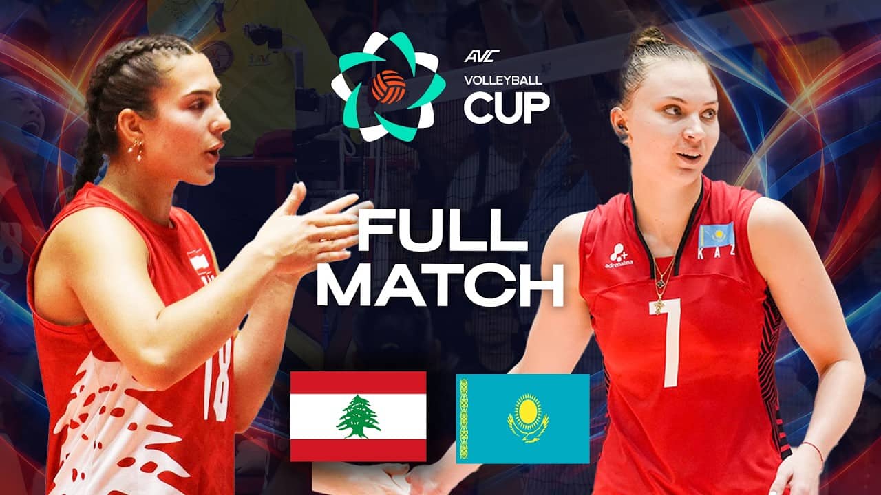 Lebanon vs. Kazakhstan - Pool Play | AVC Women's Cup 2026