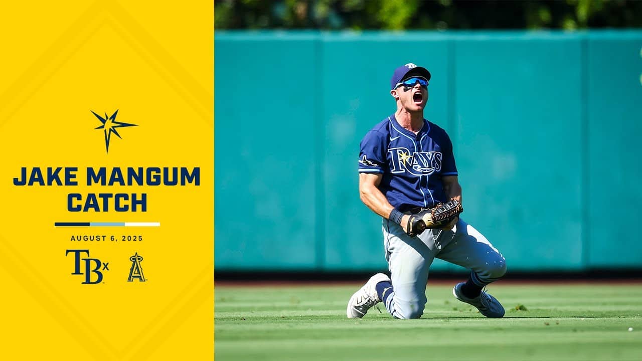 Jake Mangum's Amazing Catch