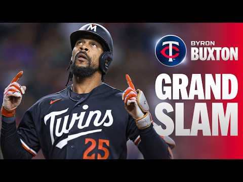 GRAND SLAM for Byron Buxton! (Tied for the AL home run lead!) 🚛 | MLB Highlights