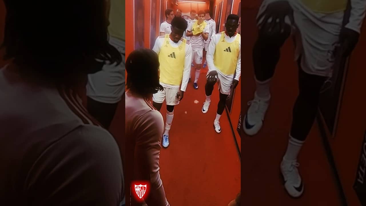 🗣️😍 “Unión y compromiso” #sevillafc #laligahighlights #futbol #shorts