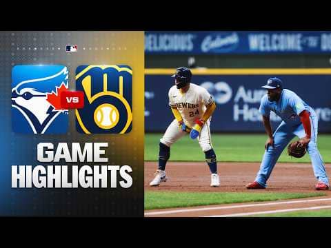 Blue Jays vs. Brewers Game Highlights (4/14/26) | MLB Highlights