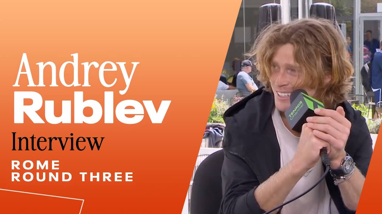 Andrey Rublev on finding greater peace in himself | 2026 Rome