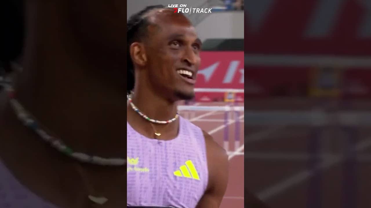 300m Hurdle UPSET: Dos Santos v. Warholm at Shanghai Diamond League