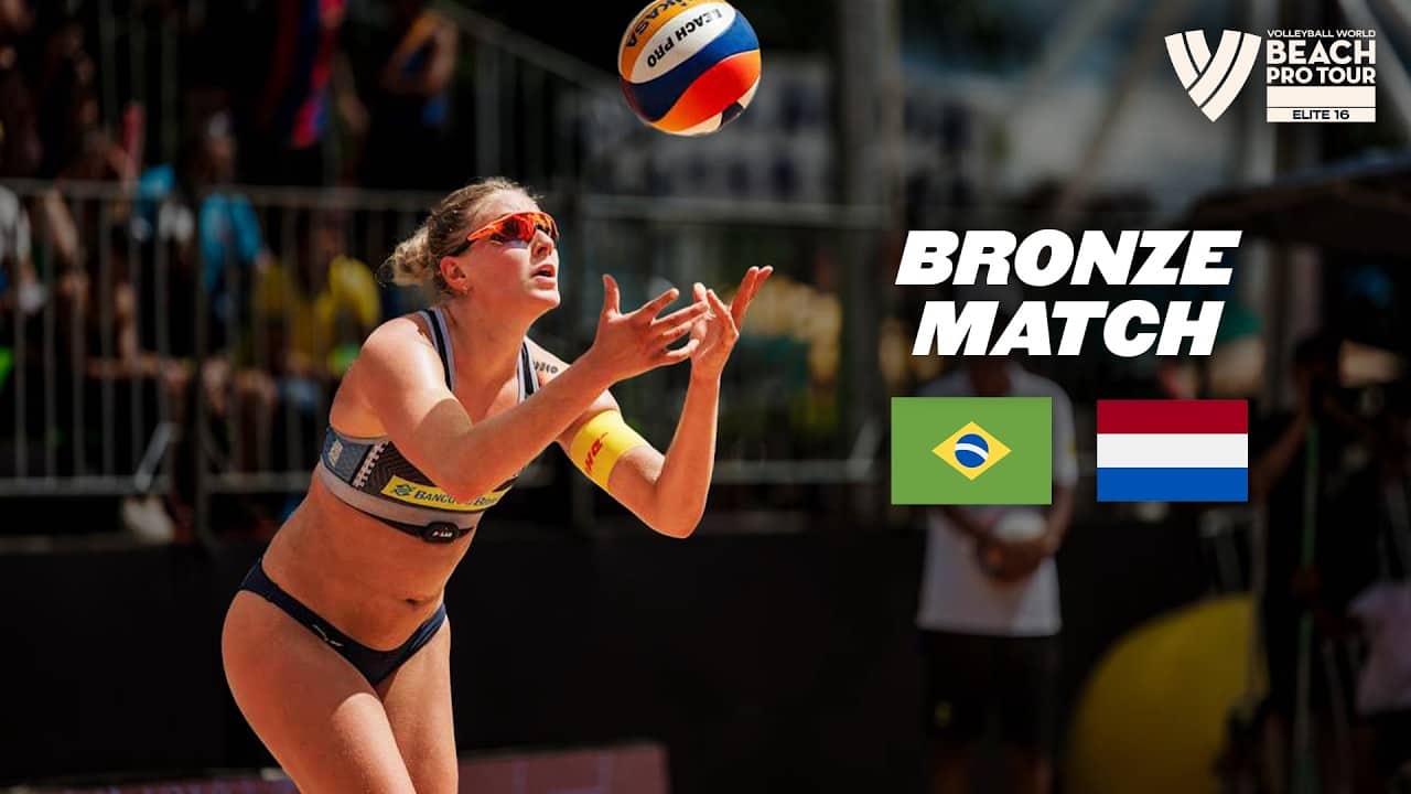 Ana Patrícia/Duda 🇧🇷 vs. van Driel/Bekhuis 🇳🇱 - Bronze Match | BPT Brasília 2025 - Elite