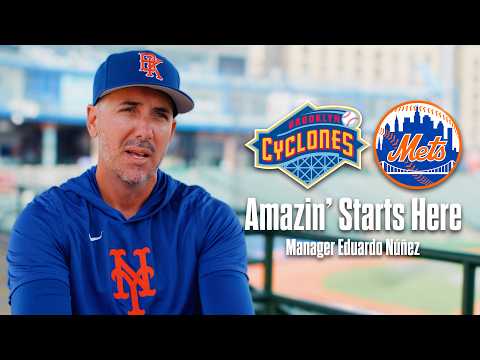 Amazin' Starts Here | Brooklyn Cyclones Manager Eduardo Núñez