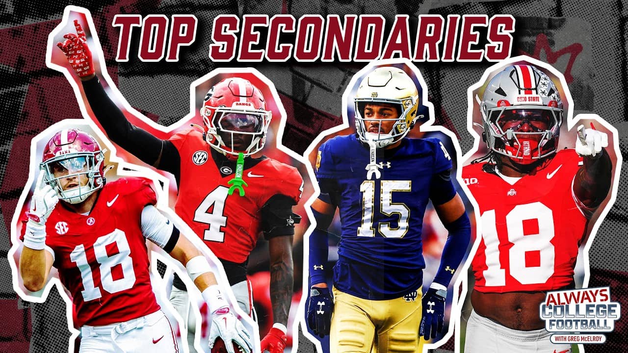 Top 10 secondaries in College Football heading into 2026! | Always College Football