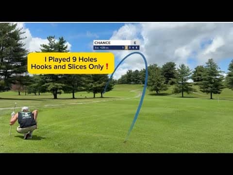 How low can I go hitting hooks and slices only??