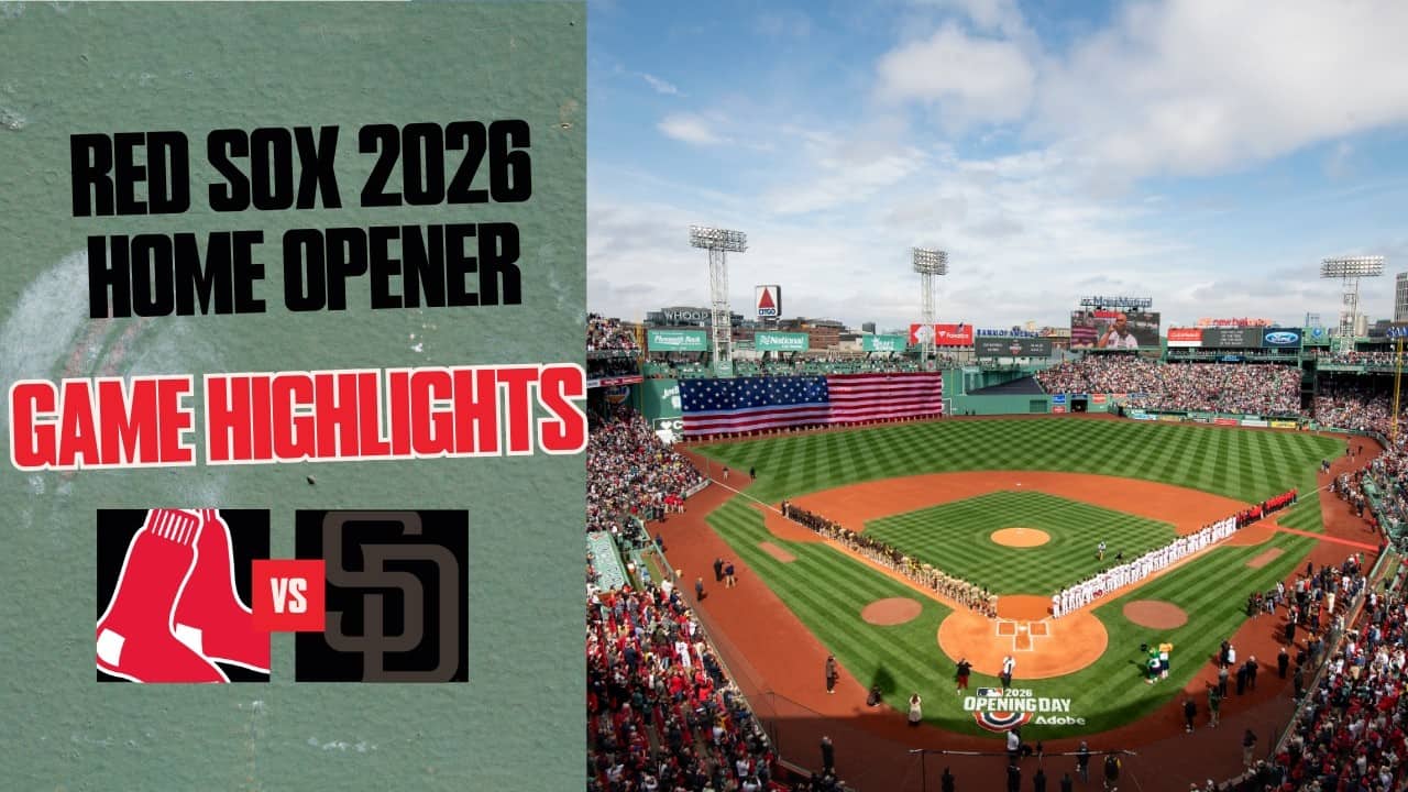 FULL HIGHLIGHTS: Red Sox Beat Padres in 2026 Home Opener (4/3/26)