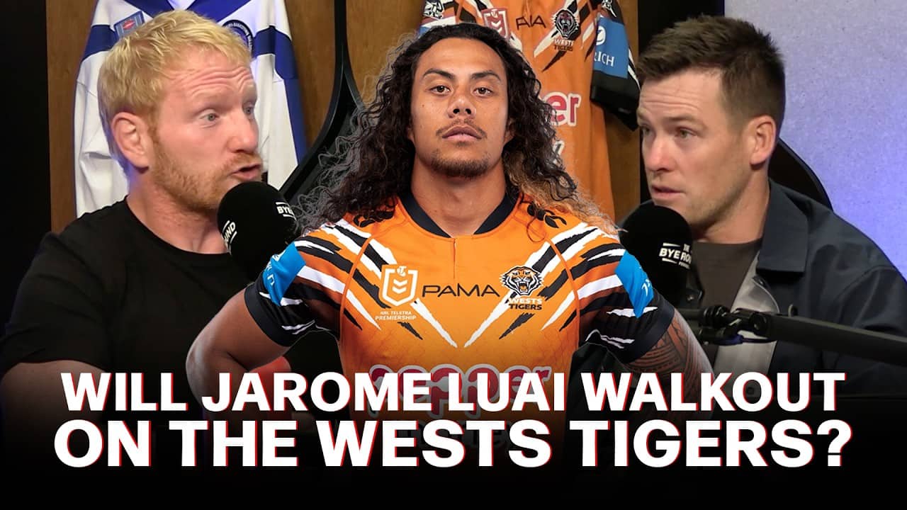 Could Jarome Luai Walkout On The Tigers? Plus, Fulltime Fozball & Are The Bulldogs In Crisis?