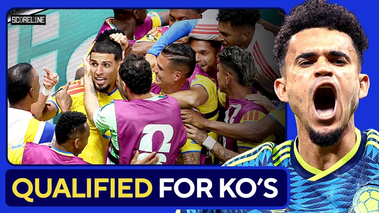 Colombia QUALIFIES to World Cup Knockout Stage with big win against DR Congo!