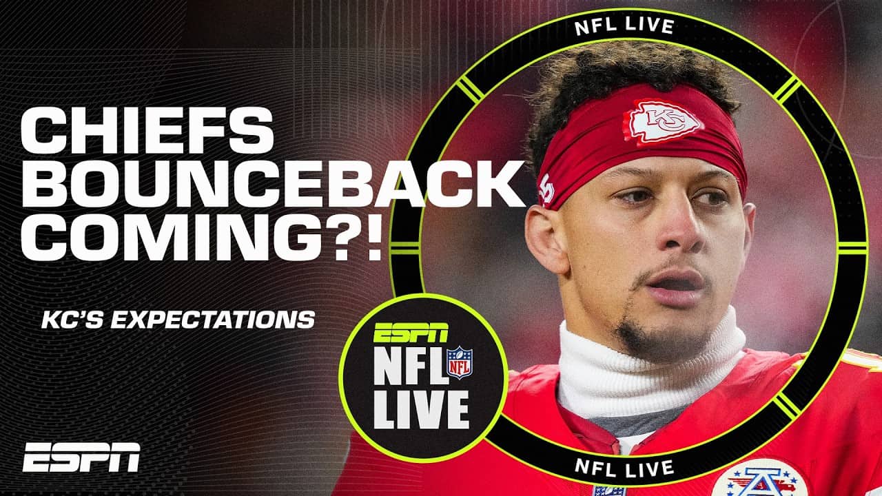Expectations for Patrick Mahomes & the Chiefs after a 6-11 season 👀 | NFL Live
