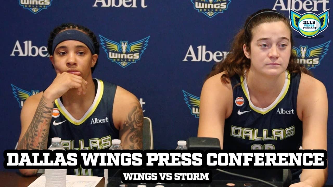Aziaha James & Maddy Seigrist on Offensive Struggles After Wings WIN vs Storm