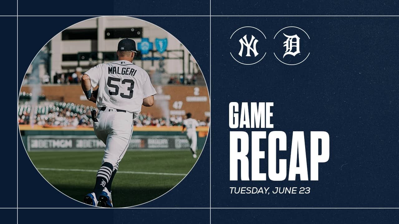 Yankees vs. Tigers Highlights | 6/23/26
