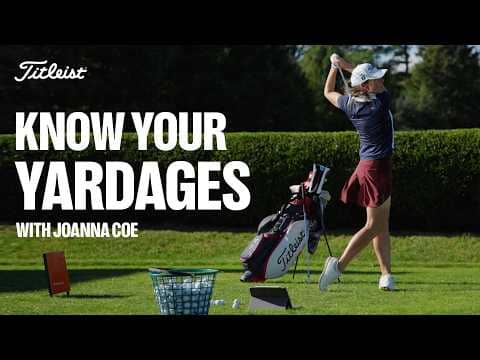 How to Find Your Stock Yardages with Joanna Coe | Golf Instruction | Titleist