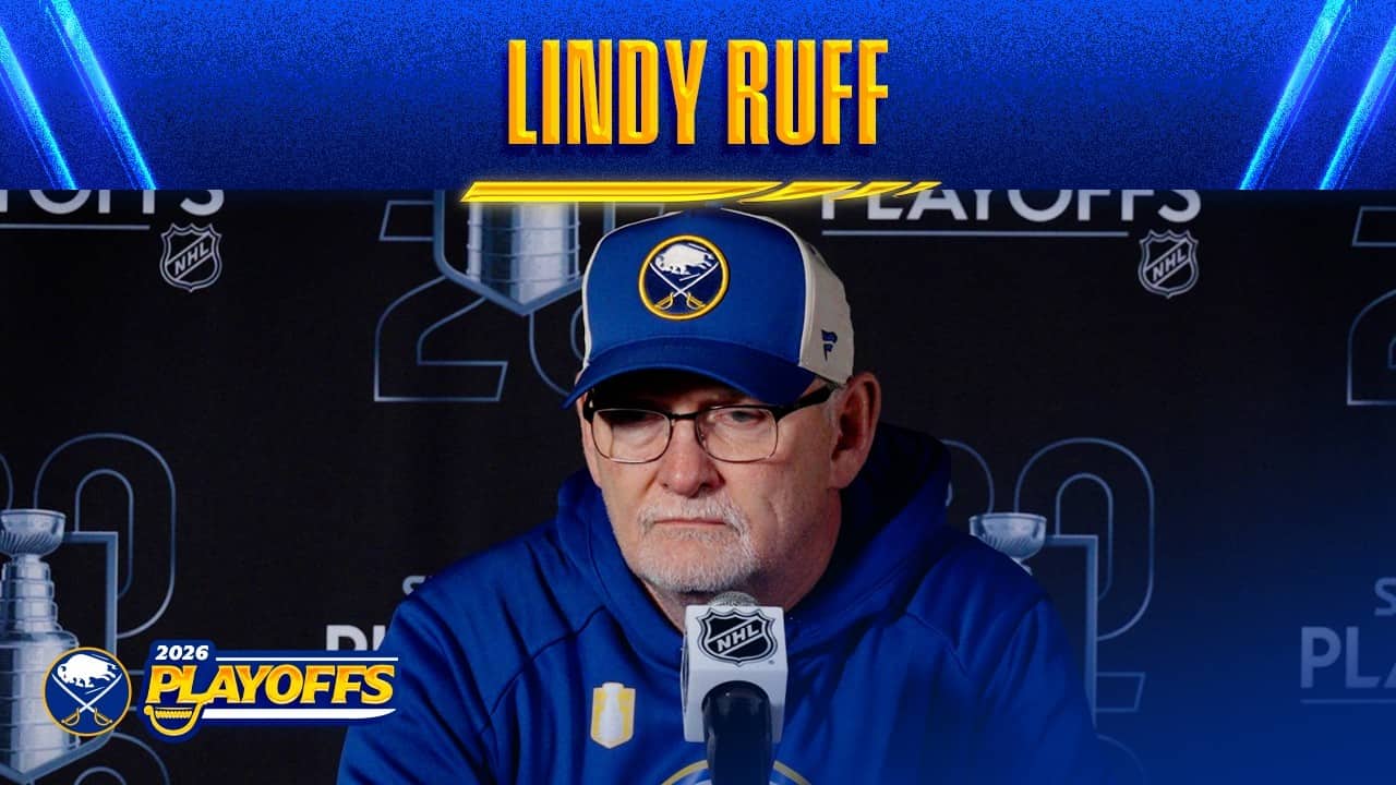 "Next Game Will Be The Hardest" | Lindy Ruff Ahead Of Game 5 With Bruins | Buffalo Sabres Playoffs