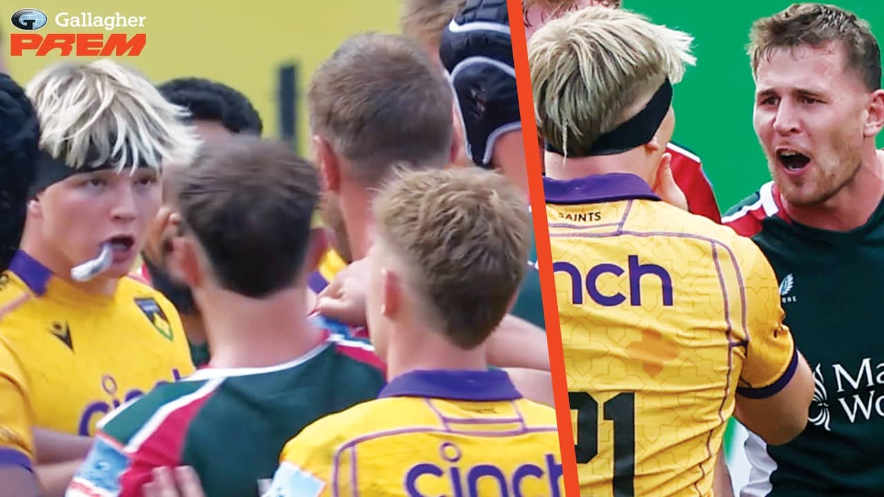 HEATED MOMENTS IN RUGBY Ft. Henry Pollock & Freddie Steward | Gallagher PREM